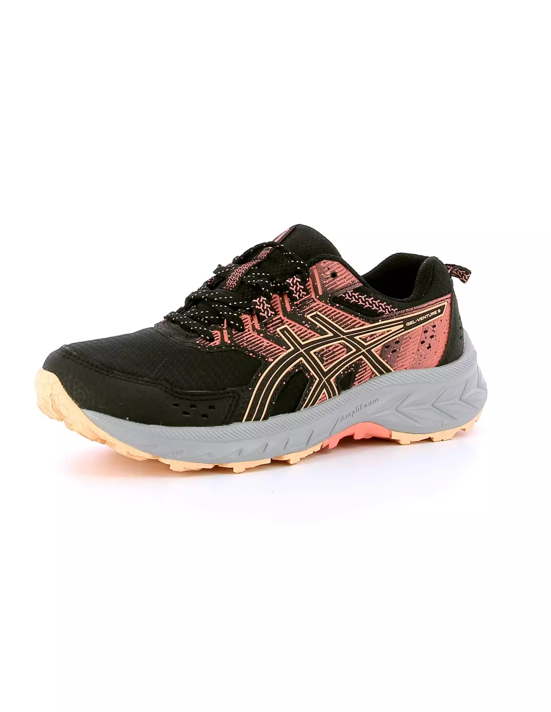 ASICS GEL VENTURE 9 - Baskets BLACK/SUMMERDUNE