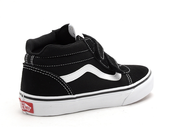 Vans boots bottine enfant ward suede cvs yt noir