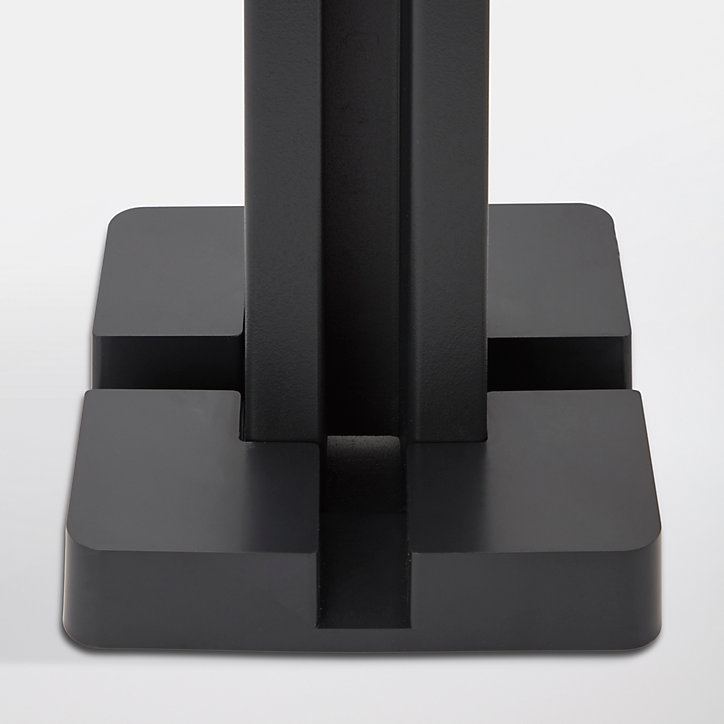 Poteau acier Neva anthracite h.95 cm