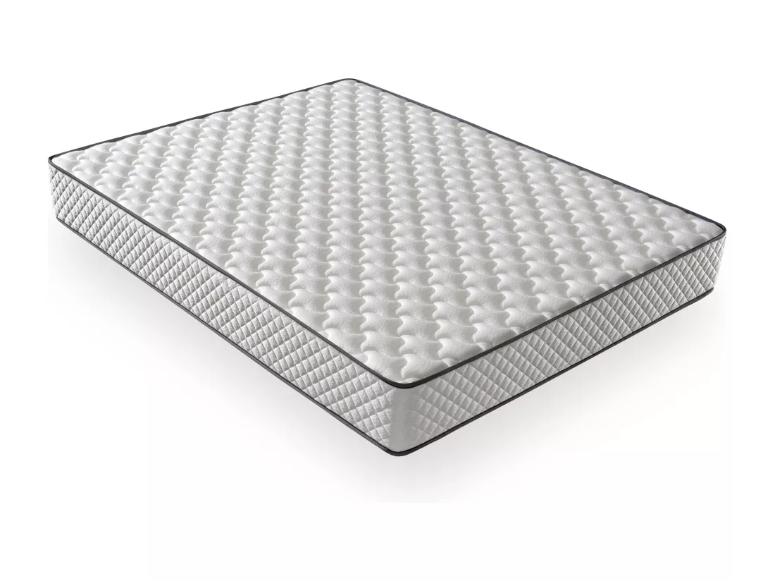 Matelas Mousse 180x200 Florida - Ferme - Réversible - Côté Été/hiver - H20 Cm