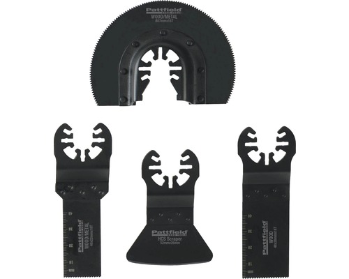 Pattfield multitool accessoireset, 4-delig