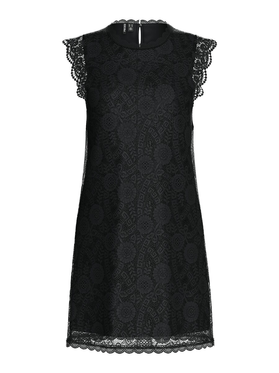 PEÇAS<br>Vestido de renda sem mangas