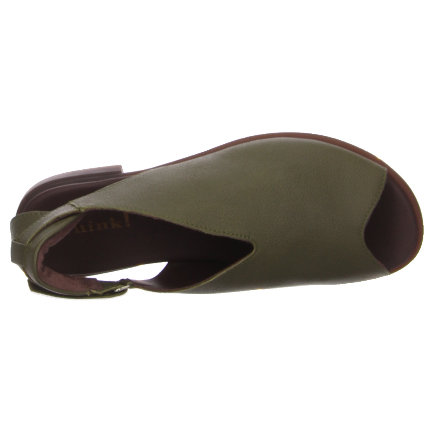 Think Slingpumps oliv grün