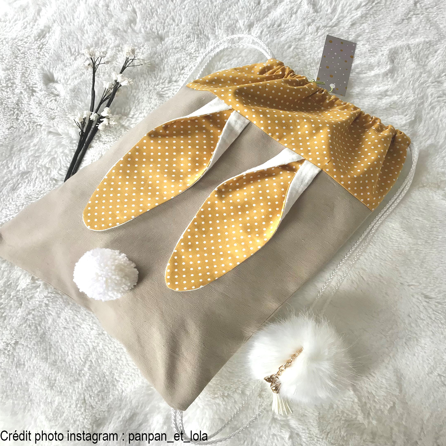Tissu Coton Au Mètre Pois Jaune Ex1017