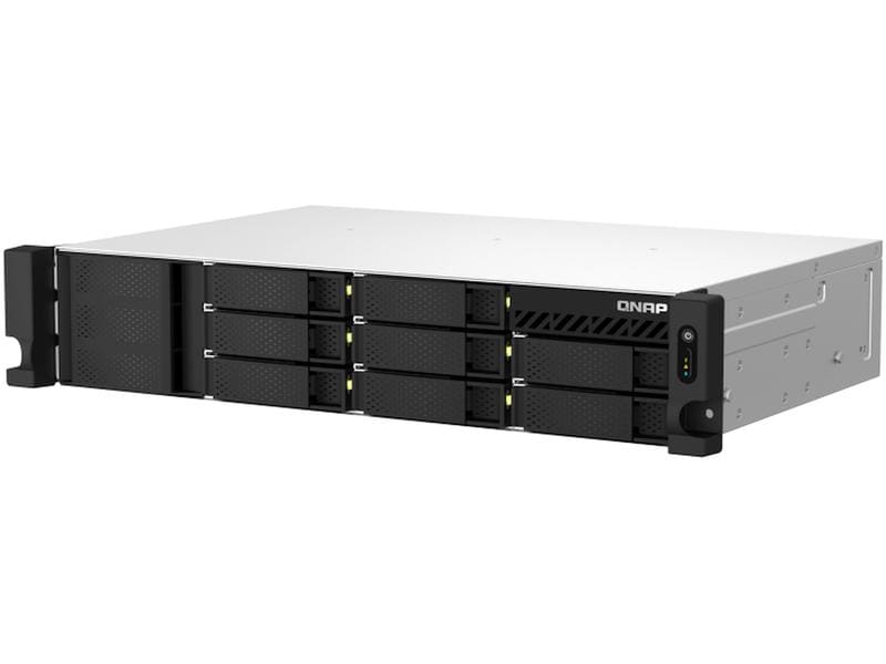QNAP NAS TS-873AeU-RP 8-bay Rackmount-NAS mit 8 Einschüben, unterstützt duale 2.5GbE/-Konnektivität