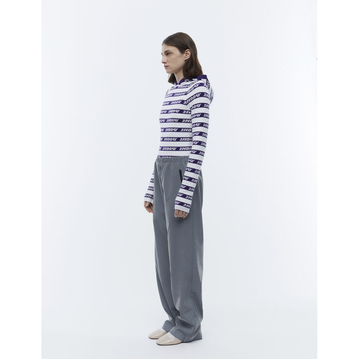 2NDDAY 2ND Conner - Jacquard Knit Bright white