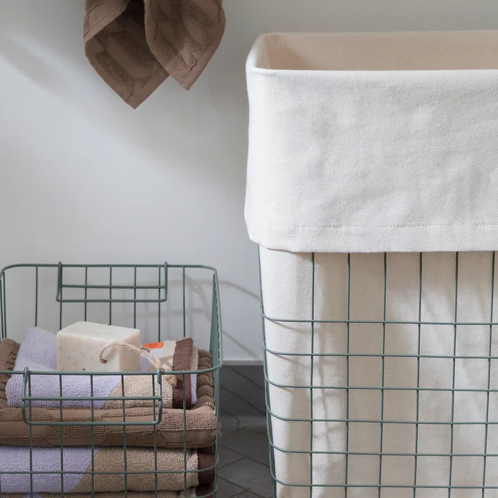 Mette Ditmer - Store-It Wäschekorb L, thyme green