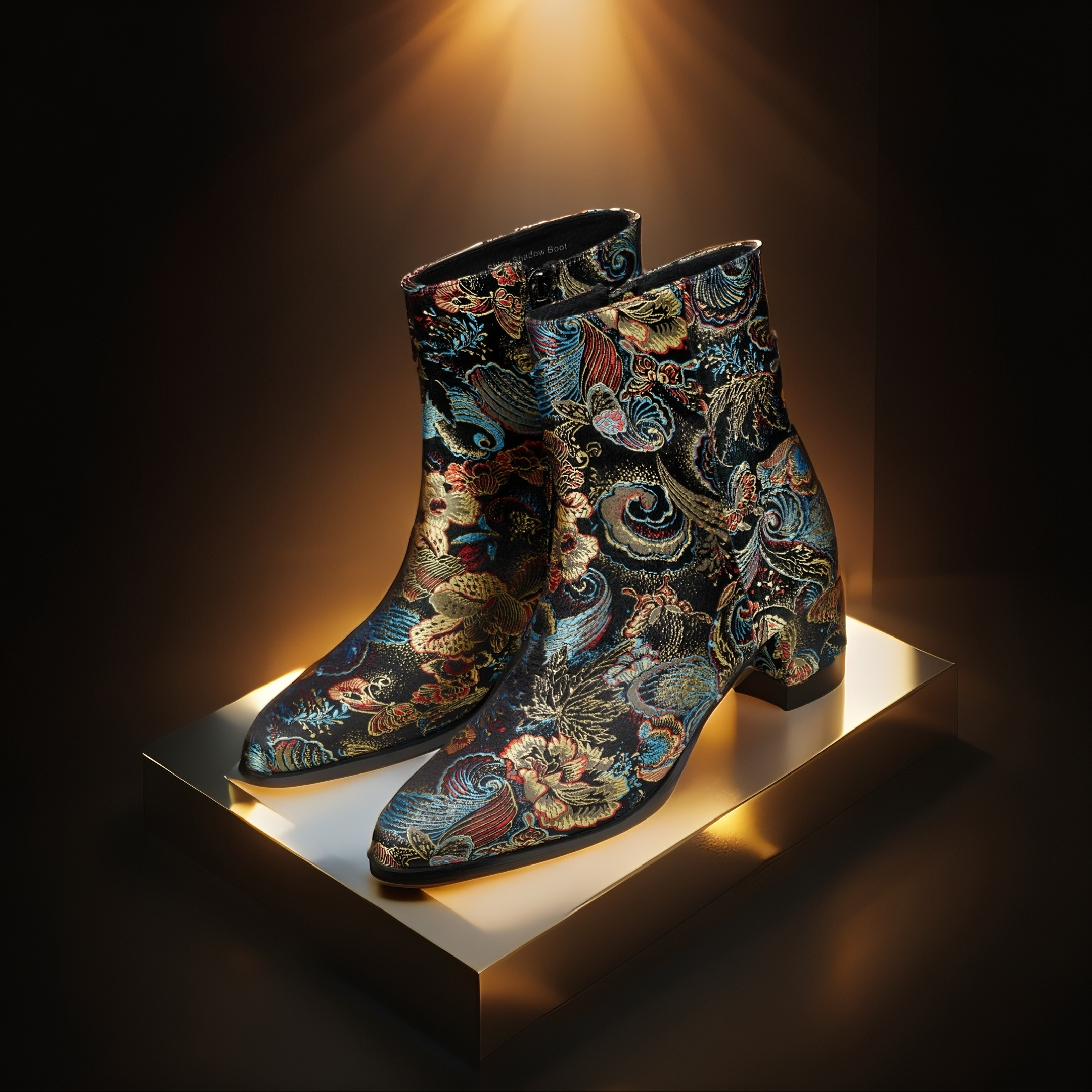 Shiny Shadow Lady Boot