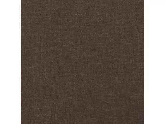 Sommier à lattes de lit Marron foncé 120x200 cm Tissu