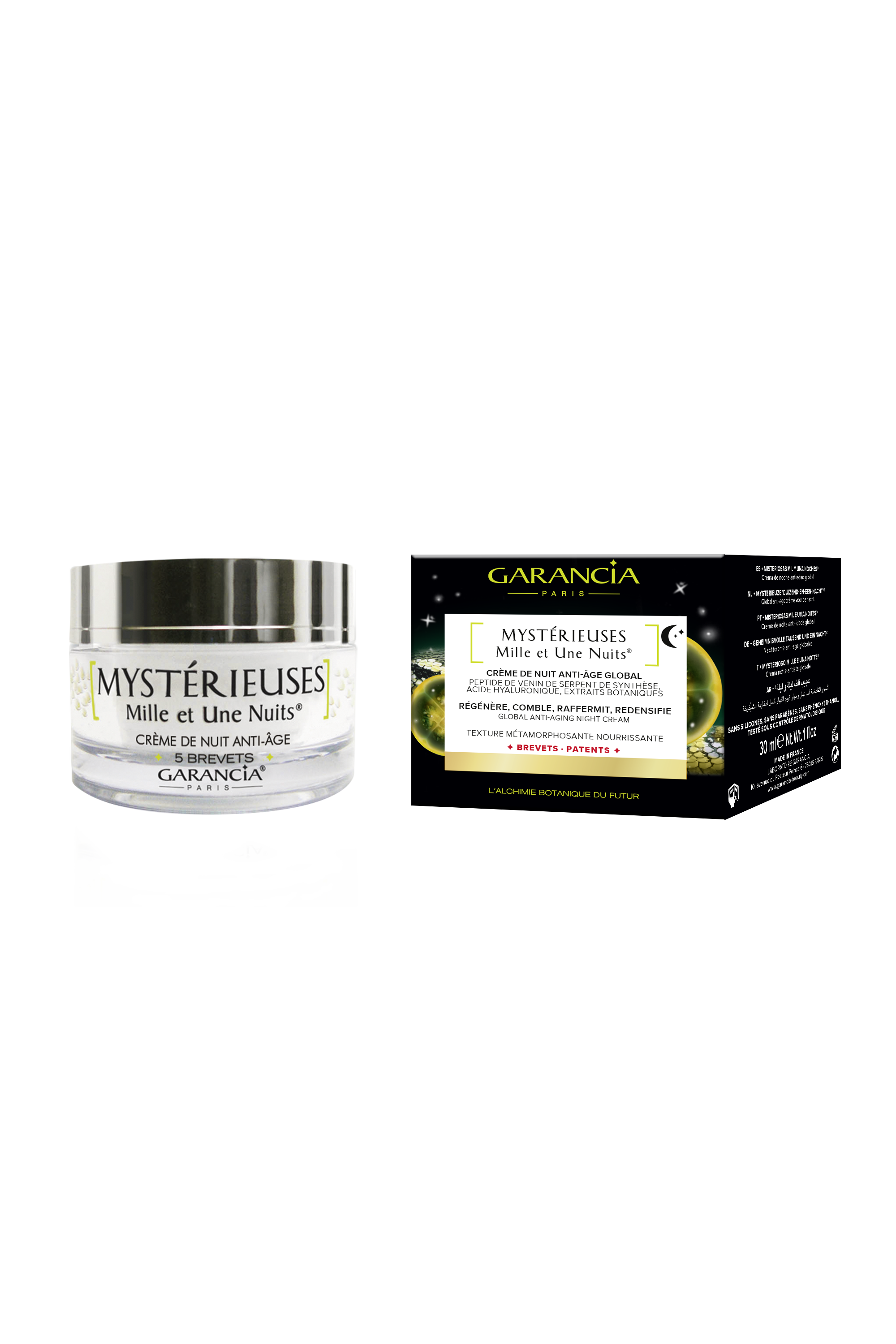 Garancia Mystérieuses Mille et Une Nuits<br>30 ml, Creme, Crème Nuit