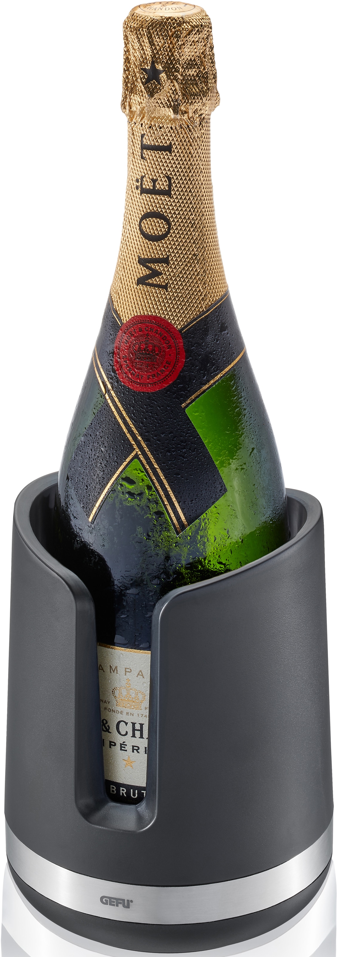 GEFU Wein- und Sektkühler »SMARTLINE« für Getränkeflaschen oder Glaskaraffen mit maximalem Ø von 9,5 cm