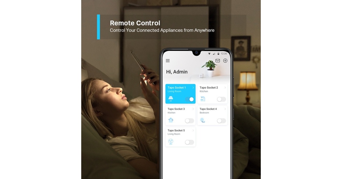 TP-LinkTAPO P100 Mini Smart Wifi-stopcontact (2 pack) schakel stekkerdoos  (Wit, 2 stuks)