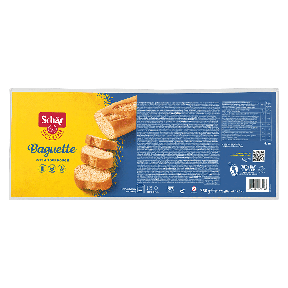 SCHAER Baguette<br>350 g, glutenfrei