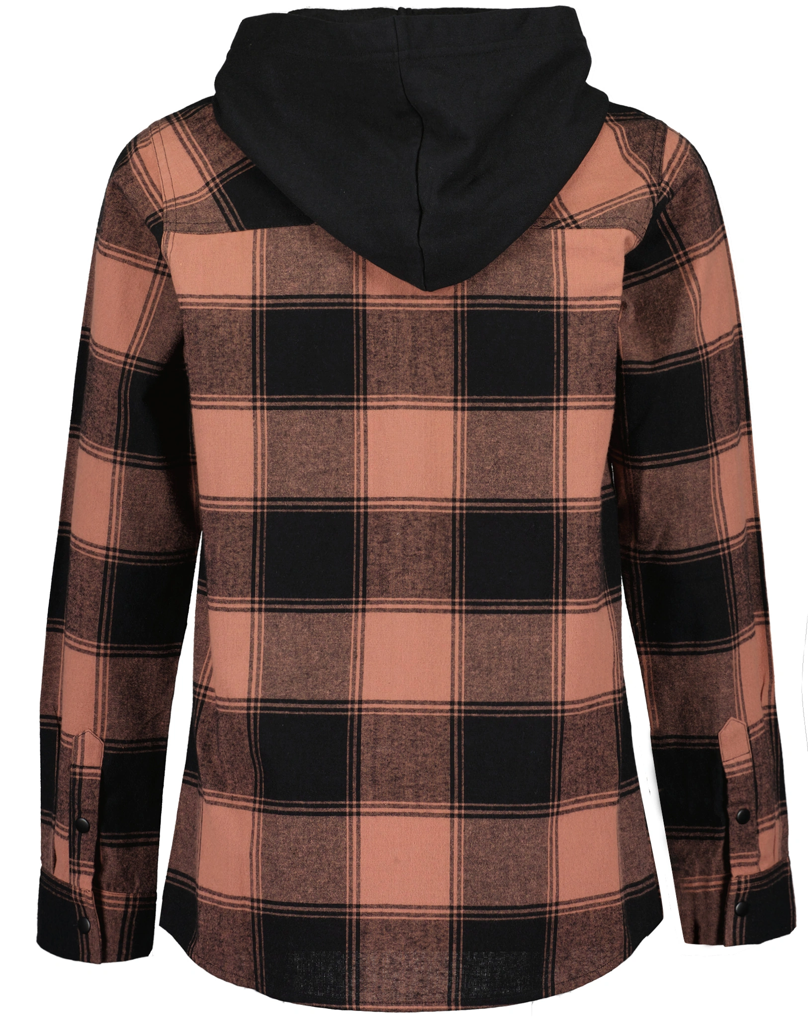 Flanellhemd HOOD kariert in kupfer