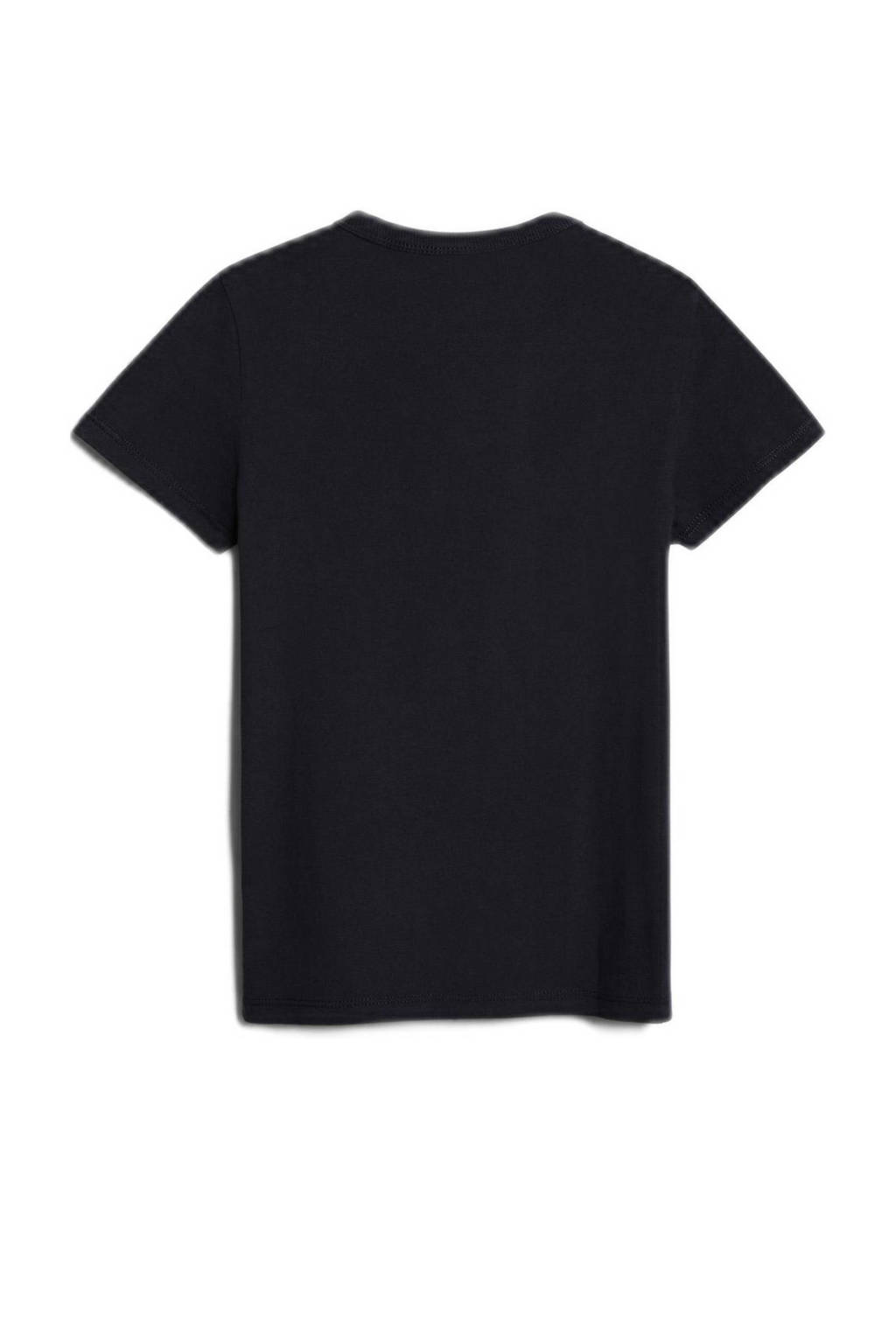 Napapijri T-shirt K S-ZAMORA met logo marine