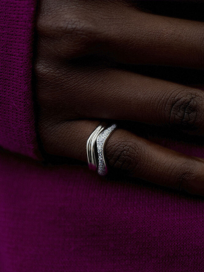 Maria Black Sis Ring Gold