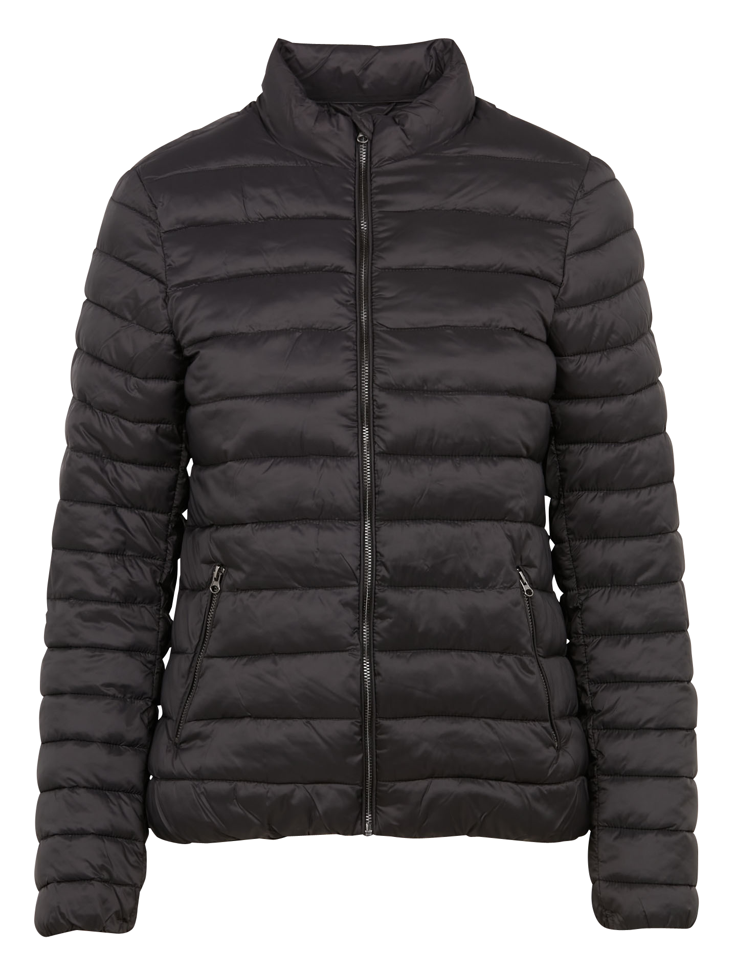 OLIVIA - Doudoune fine col montant | Noir