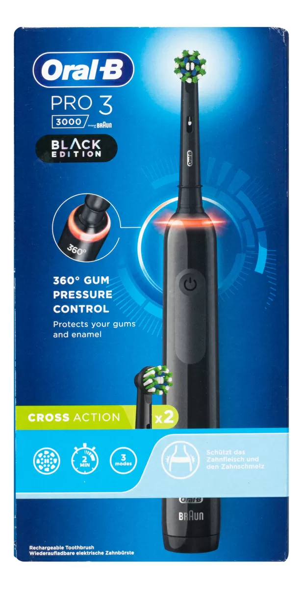 Oral-B PRO 3 3000 Black - 1 stk.