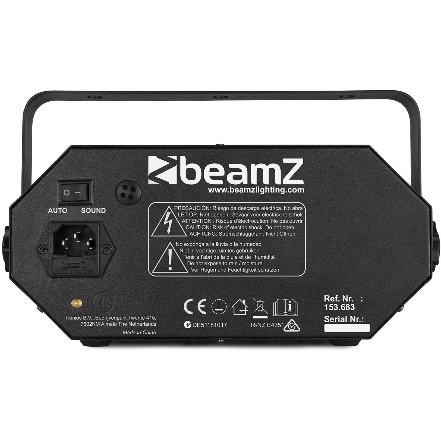BeamZ LEDWAVE LED JELLYBALL 3 in 1 lichteffect