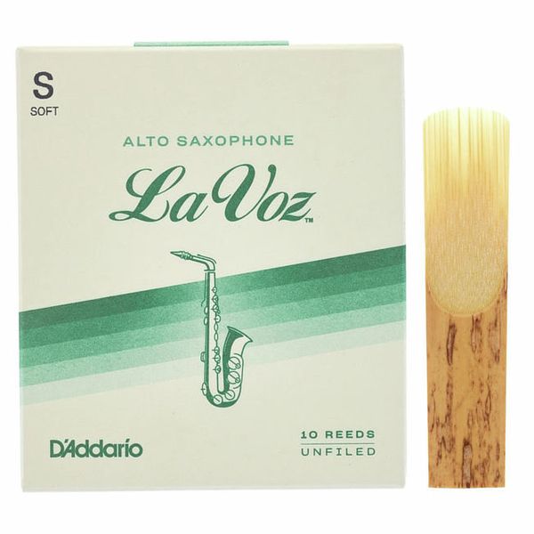 D'Addario Woodwinds La Voz Soft Alto Sax