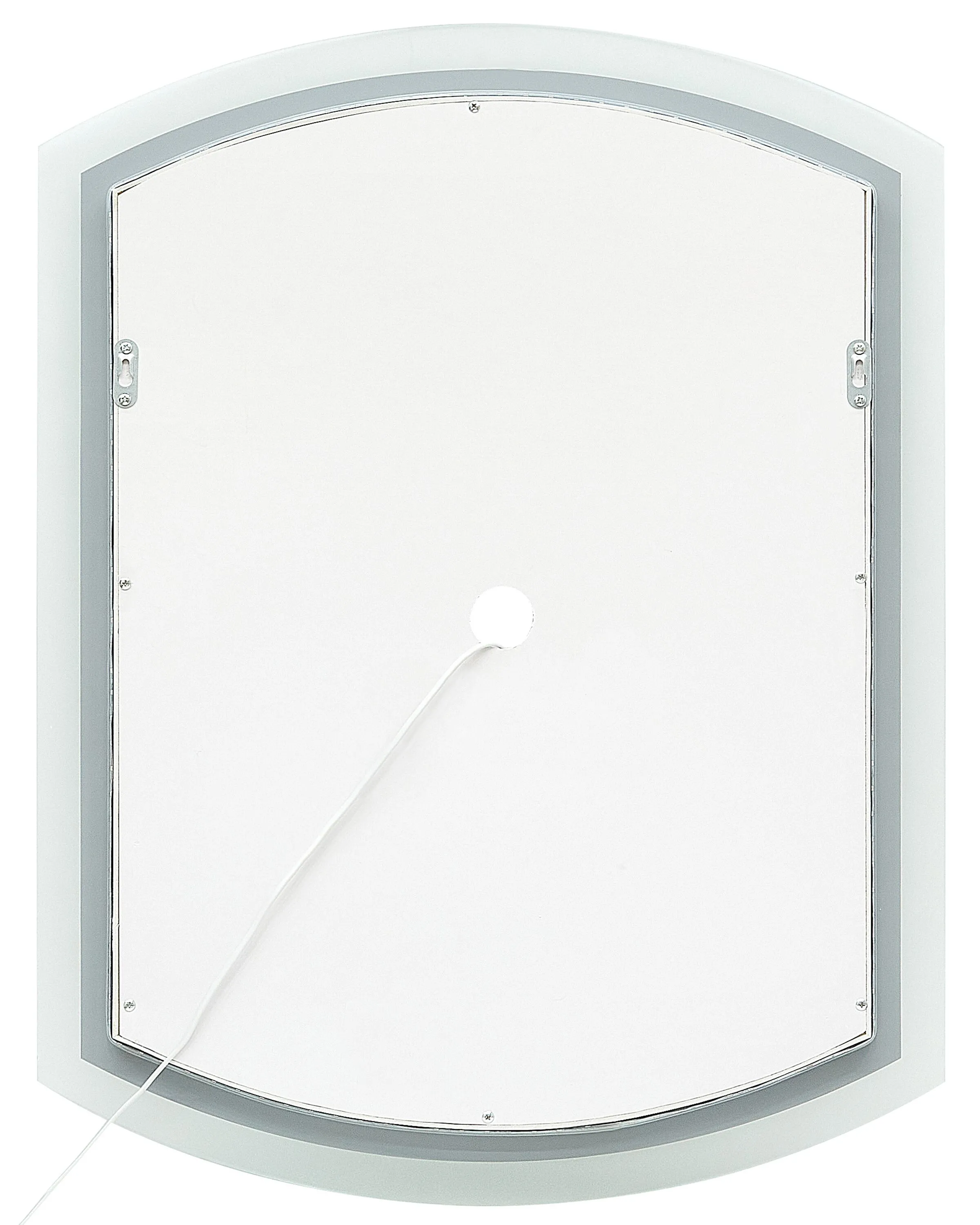 LED badkamerspiegel BEZIERS 60 cm 78 cm Zilver