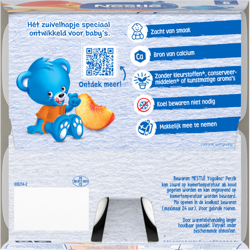 Nestlé Yogolino perzik 6m+