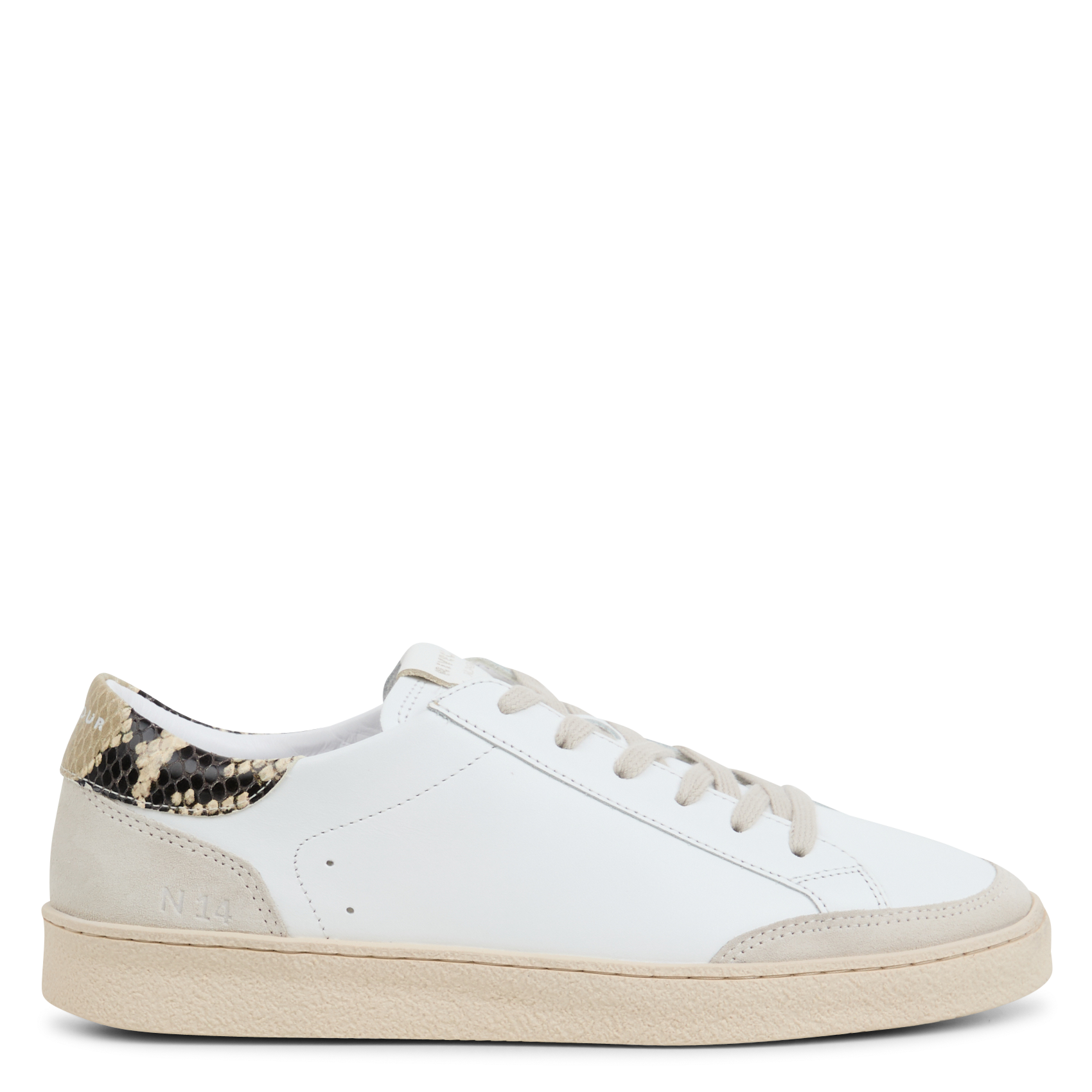 BASKETS 14 - Baskets basses en cuir | Blanc