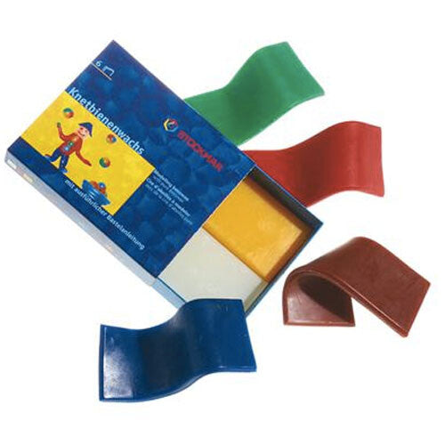 Stockmar bijenkneedwas assorti - 6st