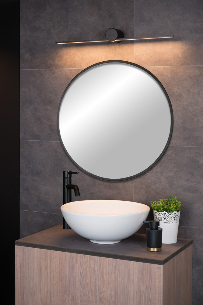 Lucide Mizar wandlamp 90cm 10W zwart