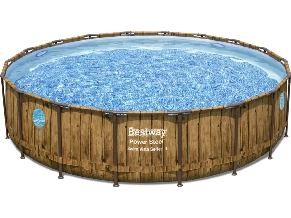 Bestway Power Steel™ Swim Vista Series™ Pool Set - 5.49m x 1.22m 23062 L