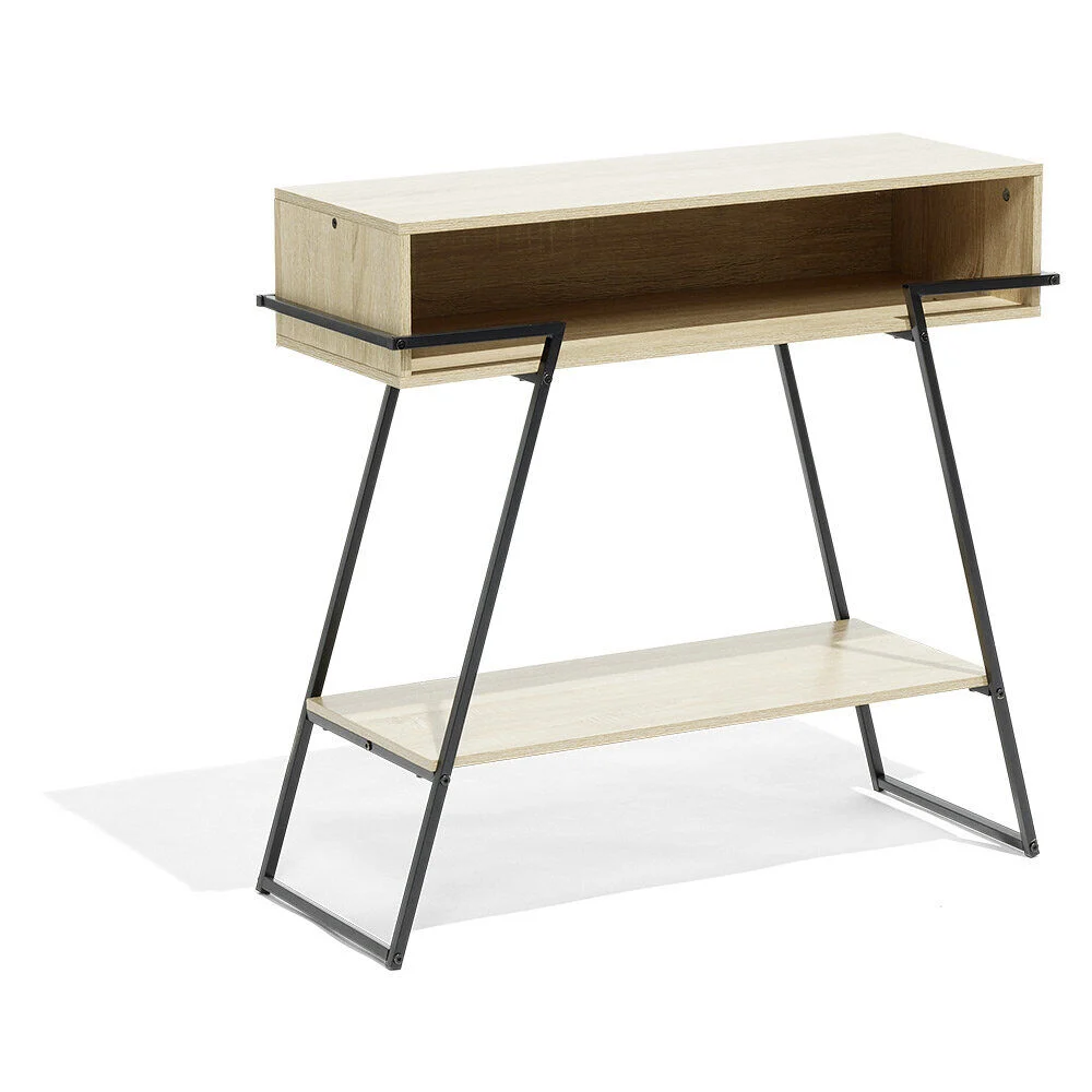 Console coiffeuse Denver 1 niche 1 étagère  83,1x32,7xH80cm