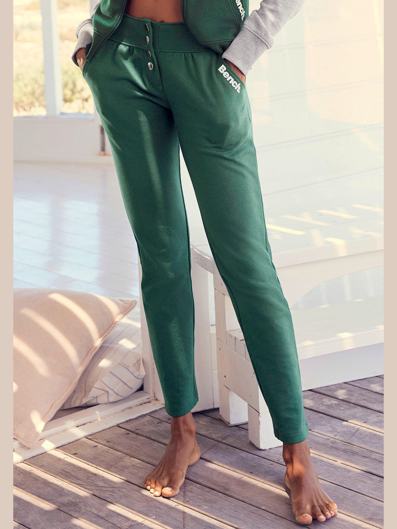 Pantalon molletonné pantalon d'intérieur à boutons-pression