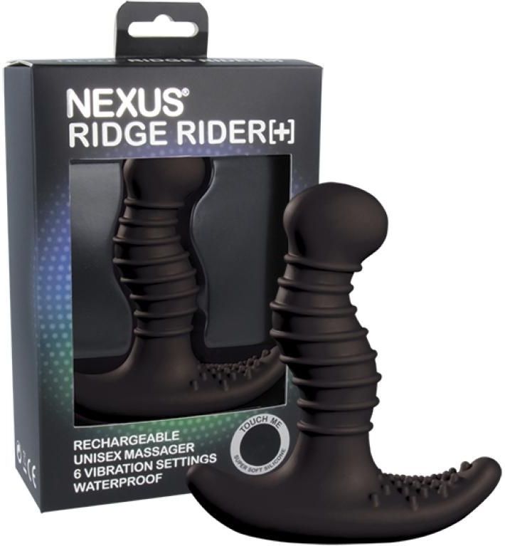 Nexus - Ridge Rider - Zwart - Buttplug