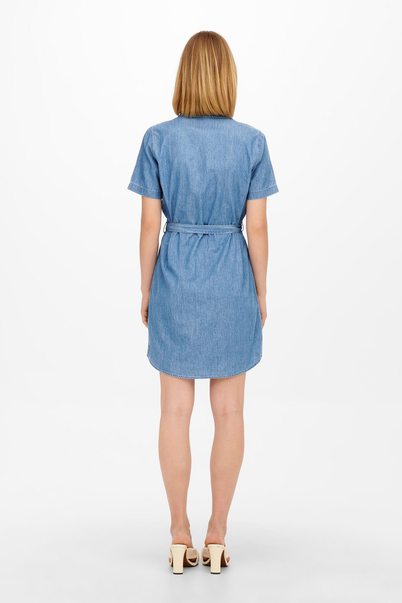 Vestido jeans curto