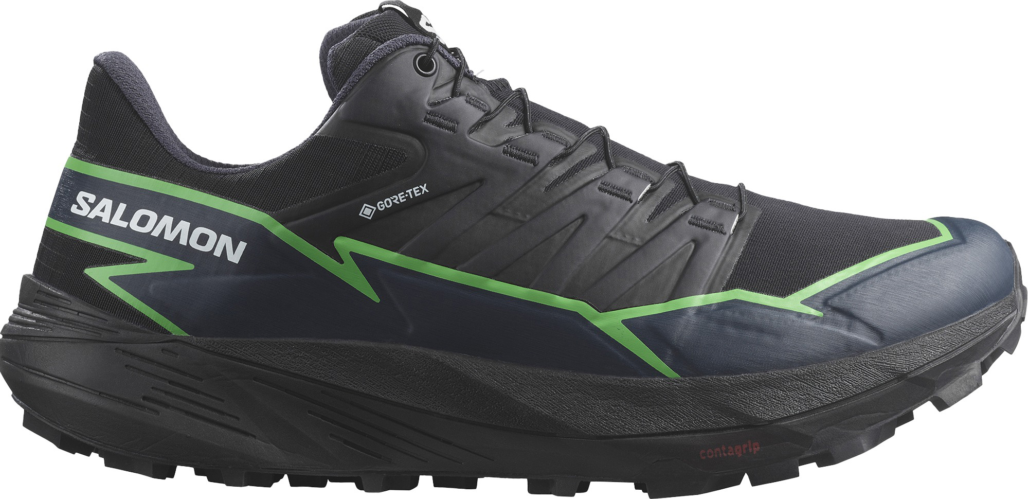 Thundercross GTX Herre Black/Green Gecko/Black