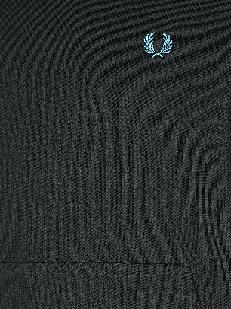 FRED PERRY Kapuzenpullover - Hoodie dunkelgrün
