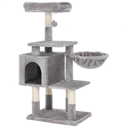 Arranhador cinza para gatos