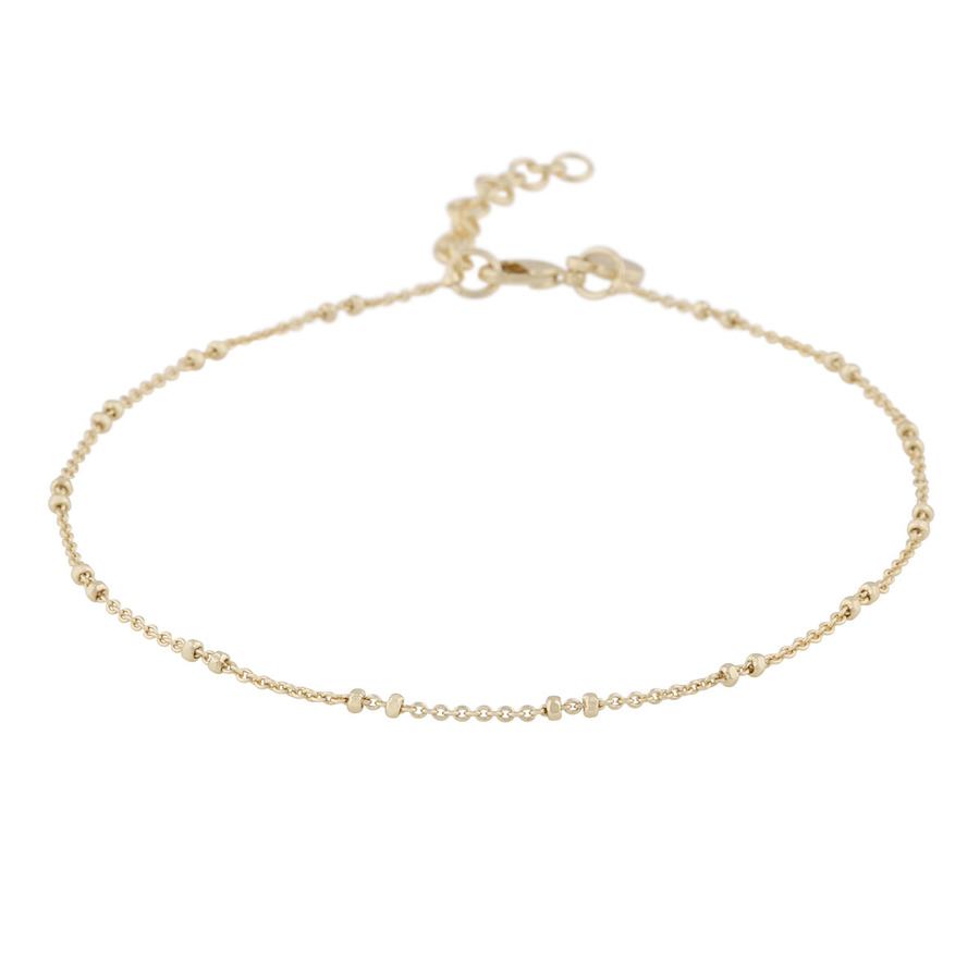 Snö Of Sweden Harper Small Anklet Plain Gold Onesize