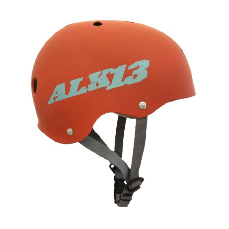Casque ALK13 H2O+ Orange - Blue Pastel logo - The Corner Shop