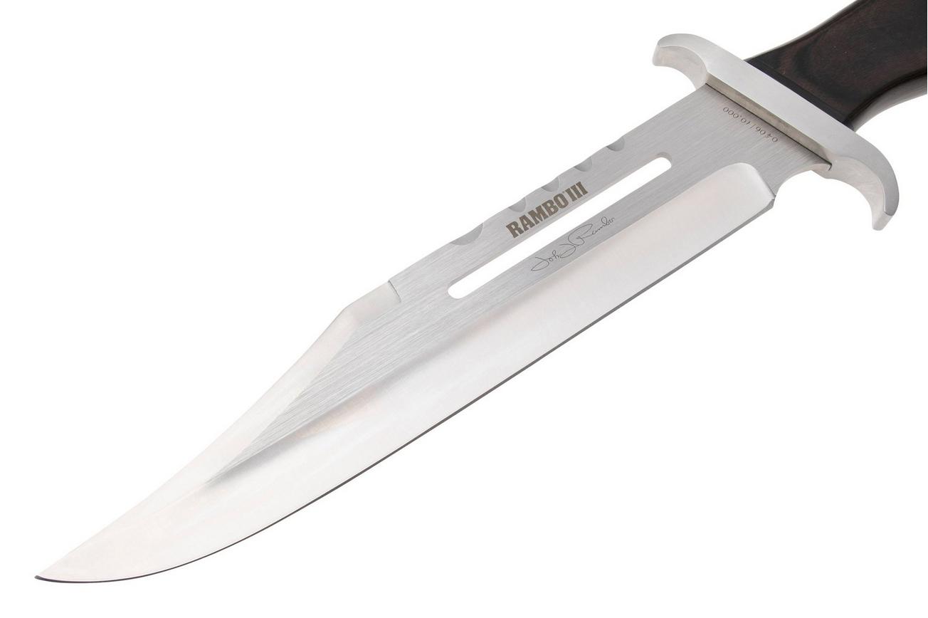 Rambo Rambo 3 9425 Signature Edition met houten handgreep, vaststaand mes