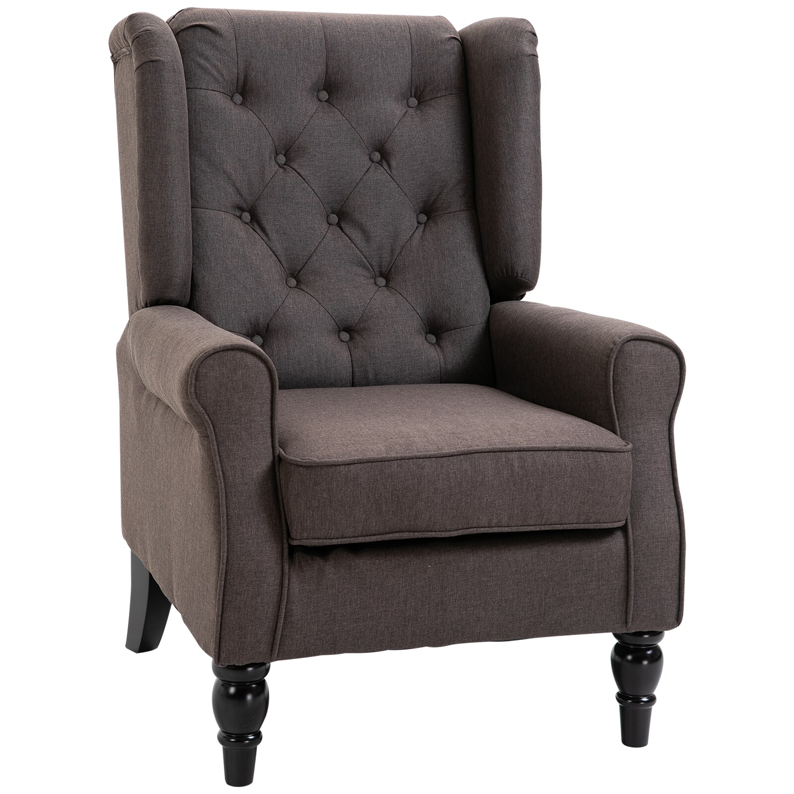 HOMCOM Relaxsessel mit Tufting 76 x 86 x 108 cm (BxTxH)
