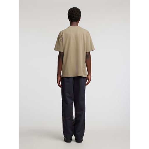Annarr Ro Garment Dye T-shirt, Weathered Teak, XXL