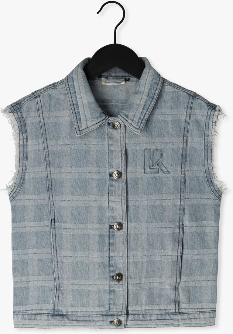 LOOXS 10sixteen lichtblauwe looxs 10sixteen gilet 2401-5001