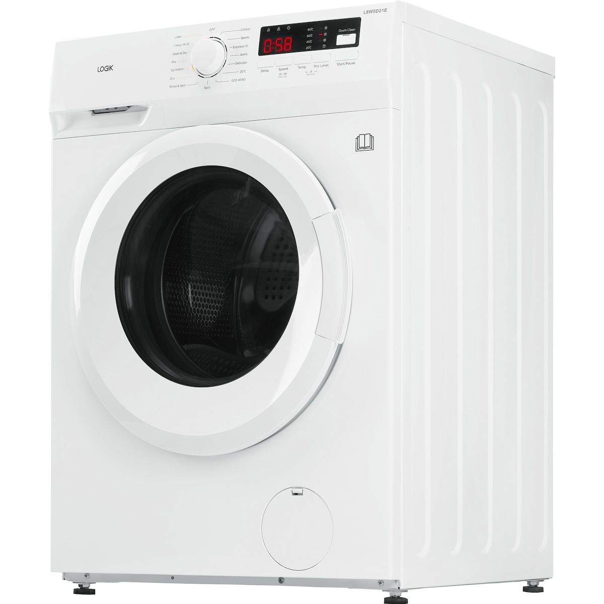Logik vaskemaskin/tørketrommel L8W5D21E