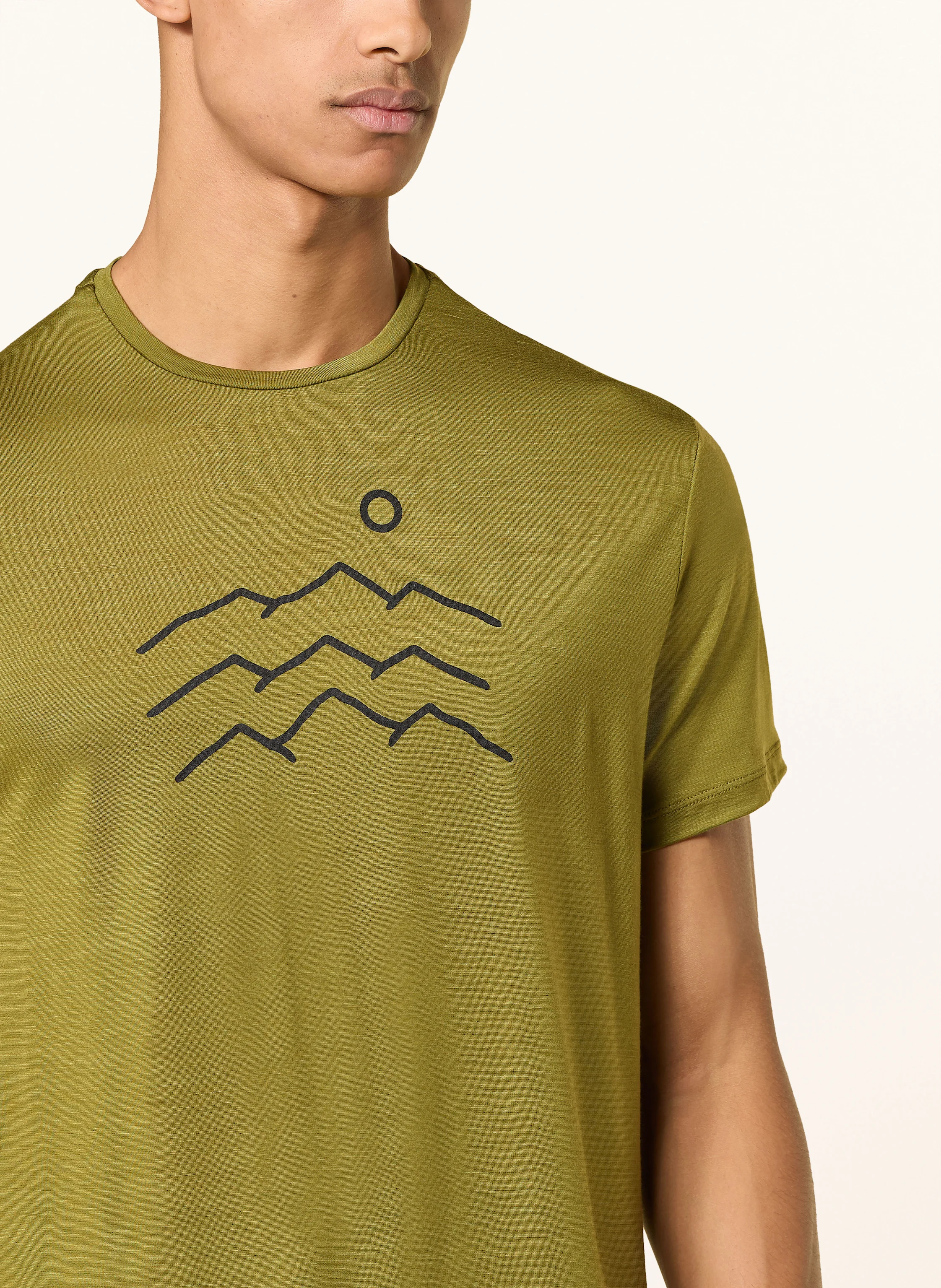 icebreaker T-Shirt MERINOMIX 125 COOL-LITE™ SPHERE mit Merinowolle