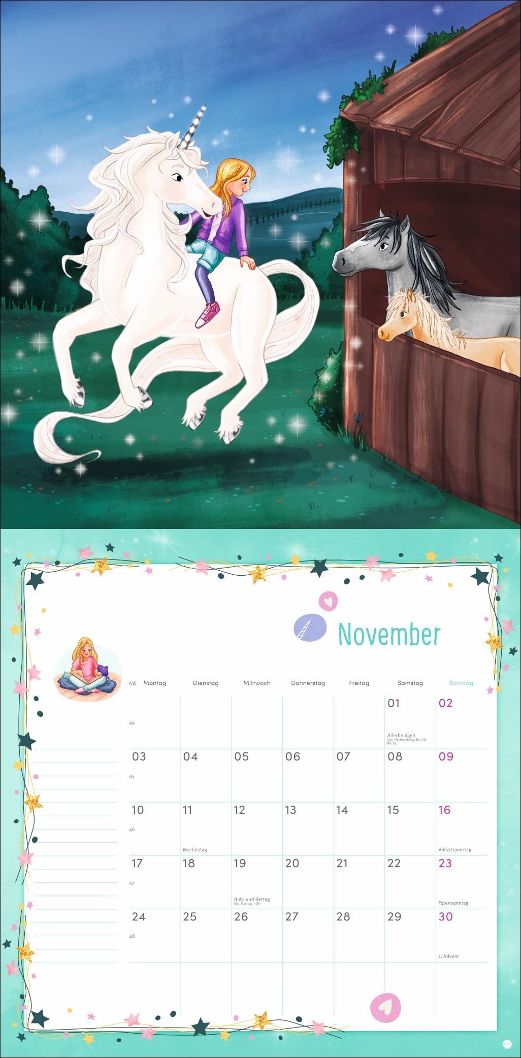 Sternenschweif Broschurkalender 2025