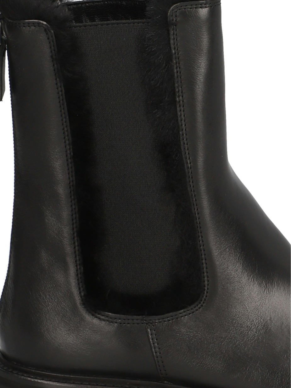 Glattleder Chelsea Boot