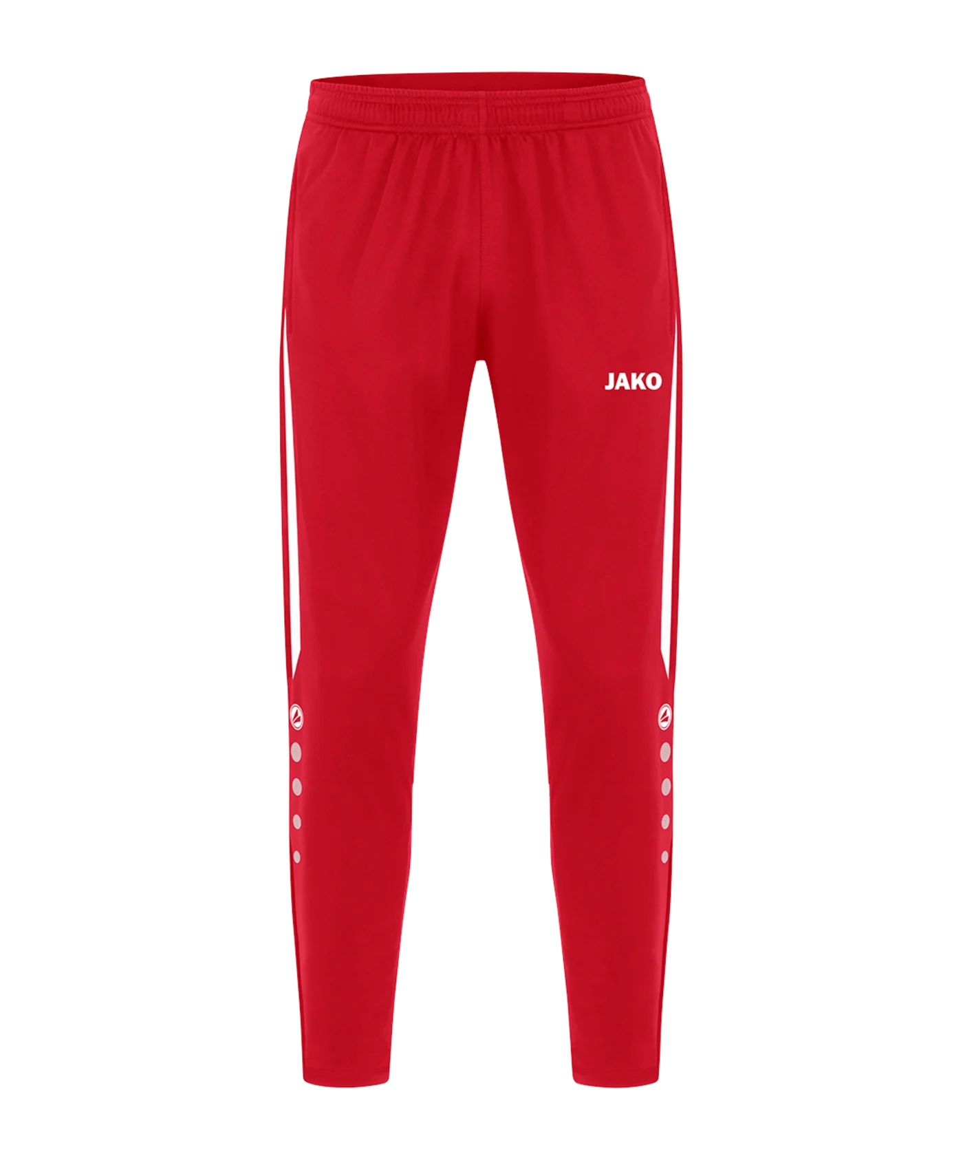 JAKO Power Polyesterhose Rot Weiss F105
