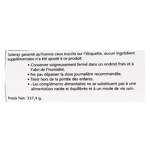 Solaray Vitamina C 500mg 100 comprimidos mastigáveis