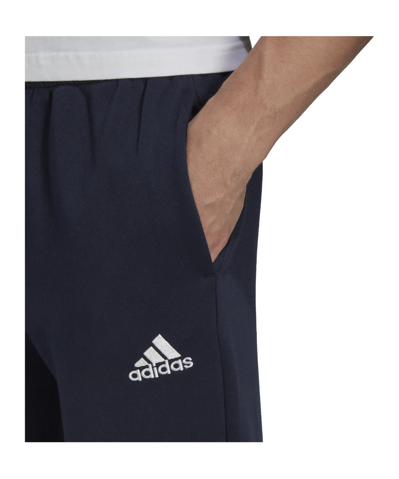 adidas Feel Cozy Jogginghose Blau Weiss